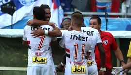 Com um a menos, São Paulo segura empate sem gols contra o Bahia