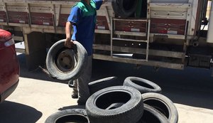 ​​Campanha recolhe quase 3 mil pneus em Maceió, Marechal, Pilar e Rio Largo