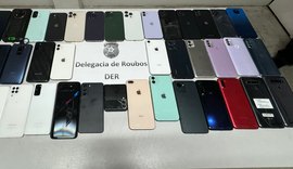 Cerca de 45 celulares roubados entre março e abril foram recuperados