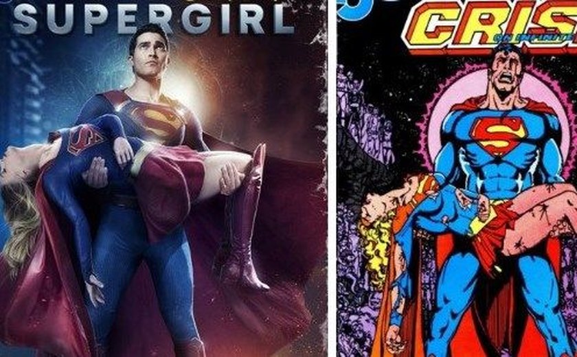 Veja! Protagonistas da série 'Supergirl' recriam capa clássica dos quadrinhos