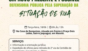 DP e Adepal lançam, nesta terça-feira, Campanha Nacional para Superação da Situação de Rua