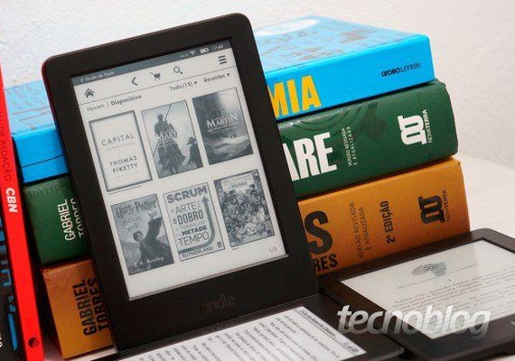 Por tempo limitado, Amazon oferece desconto em quatro versões do Kindle