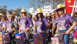 Cerca de 700 mulheres alagoanas participam da Marcha das Margaridas em Brasília