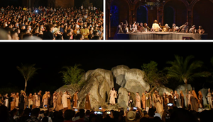 Espetáculo Paixão de Cristo atrai milhares de pessoas em Brejo da Madre de Deus (PE)