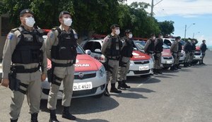 PM registra redução de 8,16% nos flagrantes de descumprimento ao decreto de emergência
