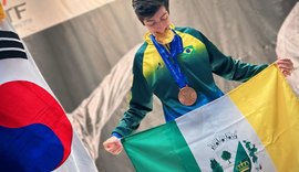 Alagoano conquista duas medalhas em competição na Coreia do Sul