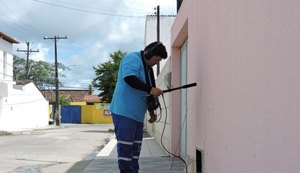 Casal adota medidas preventivas para conservar rede e evitar danos no Pinheiro