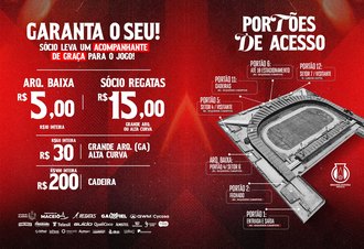 CRB inicia nesta quinta (22) vendas de ingressos para jogo contra o Londrina