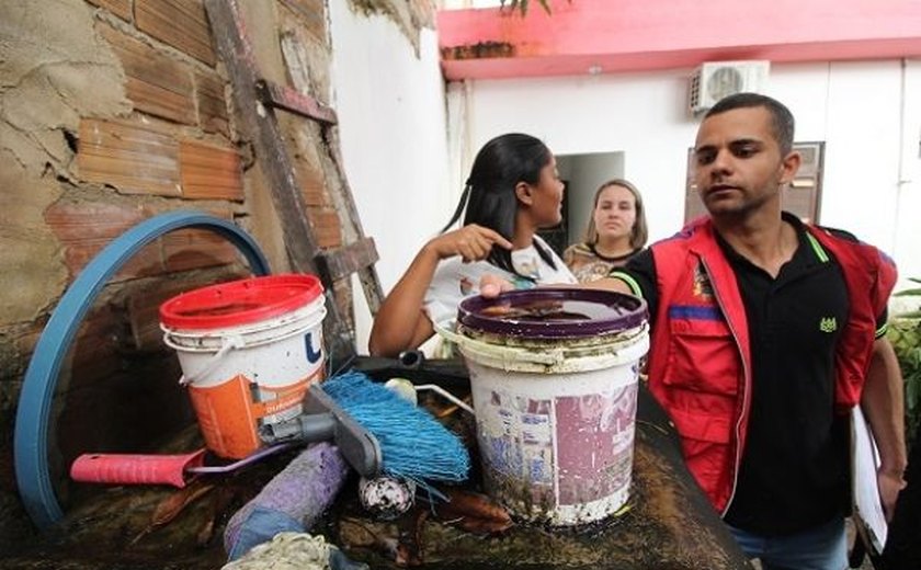 Estudantes da Uncisal mapeiam casas para combater o Aedes aegypti