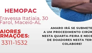 Família e amigos realizam campanha de doação de sangue para técnico de basquete que vai passar por cirurgia