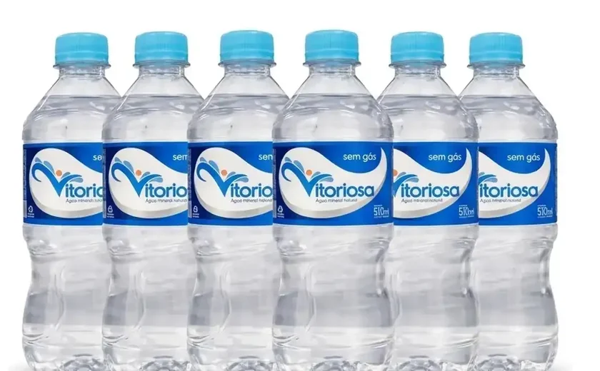 Anvisa interdita água mineral da marca Vitoriosa por conter coliformes