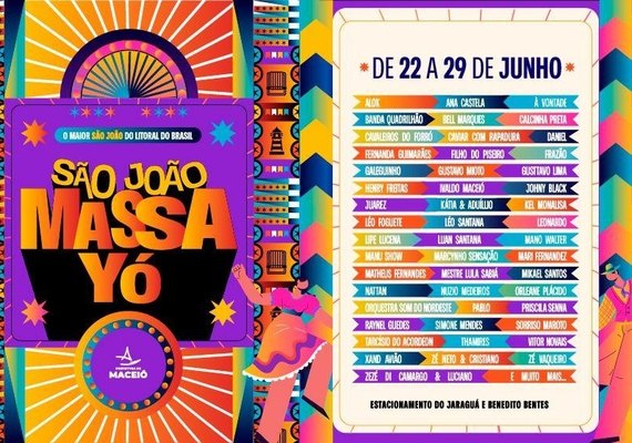 Prefeitura anuncia programação do São João Massayó 2026
