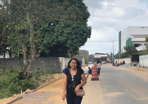 Execução das obras de acesso ao Residencial Maceió I já chegam a 40%