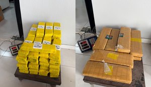 Ação integrada apreende 75 kg de drogas e mil cigarros eletrônicos em Arapiraca