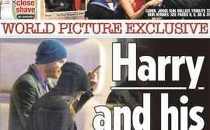 Príncipe Harry e Meghan Markle aparecem pela 1ª vez em passeio juntinhos