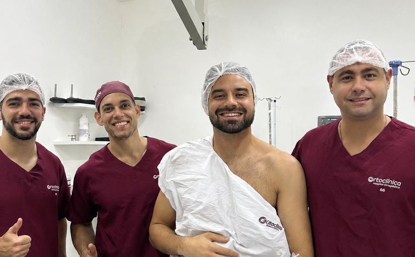 Matheus Albino passa por cirurgia após luxação no ombro direito pelo CRB