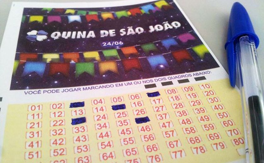 Quina de São João tem 12 apostas ganhadoras: cada uma leva R$ 11,6 milhões