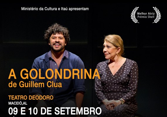 Luta contra homofobia é tema de espetáculo “A Golondrina’’, no Teatro Deodoro