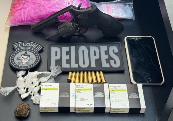 Batalhões da PM flagram crimes em Taquarana e São José da Tapera