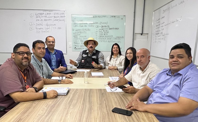 Gilberto Gonçalves recebe juiz do TRT/AL para firmar adesão ao Projeto Mutirão Vaga Inclusiva na Região Metropolitana