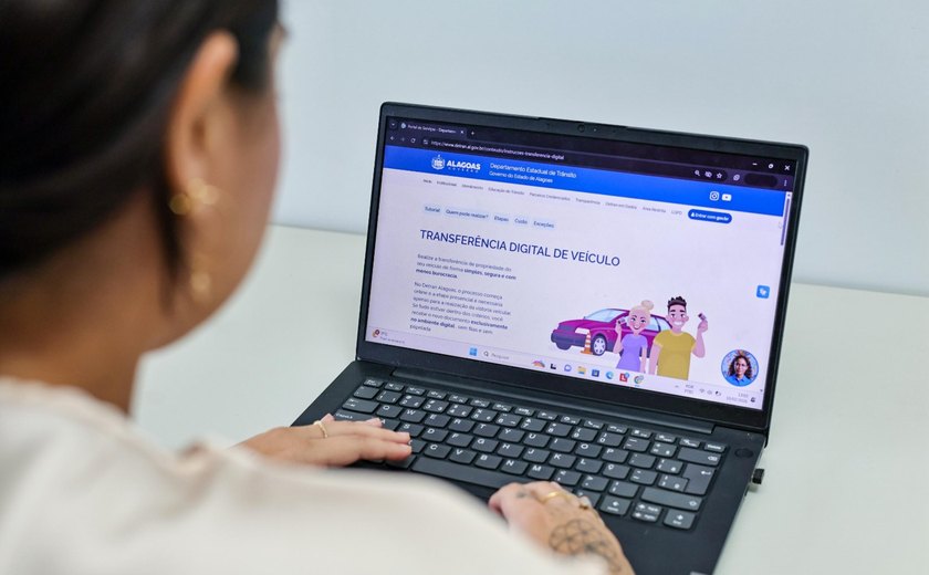 Sem filas e sem espera: veja como fazer a transferência de veículos online pelo site do Detran Alagoas