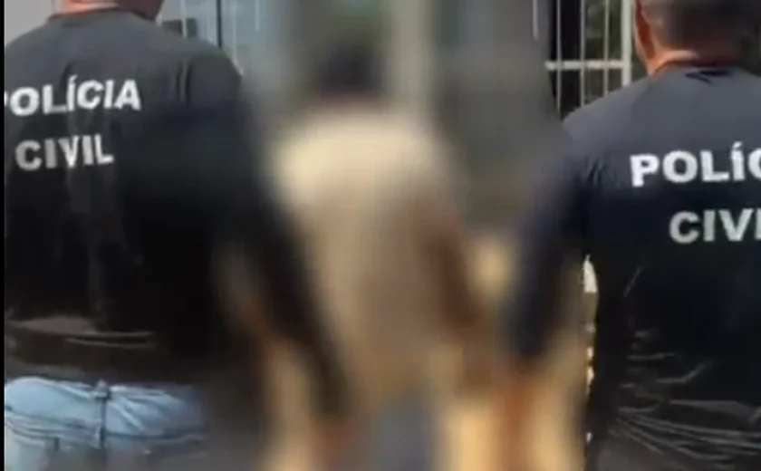Homem é preso suspeito de abusar sexualmente de criança de 10 anos em Quebrangulo