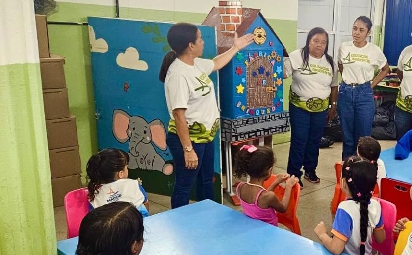 Projeto Escola Alerta é levado para creche municipal no Benedito Bentes