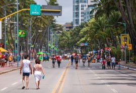 Orla aberta tem horário ampliado a partir deste sábado para lazer
