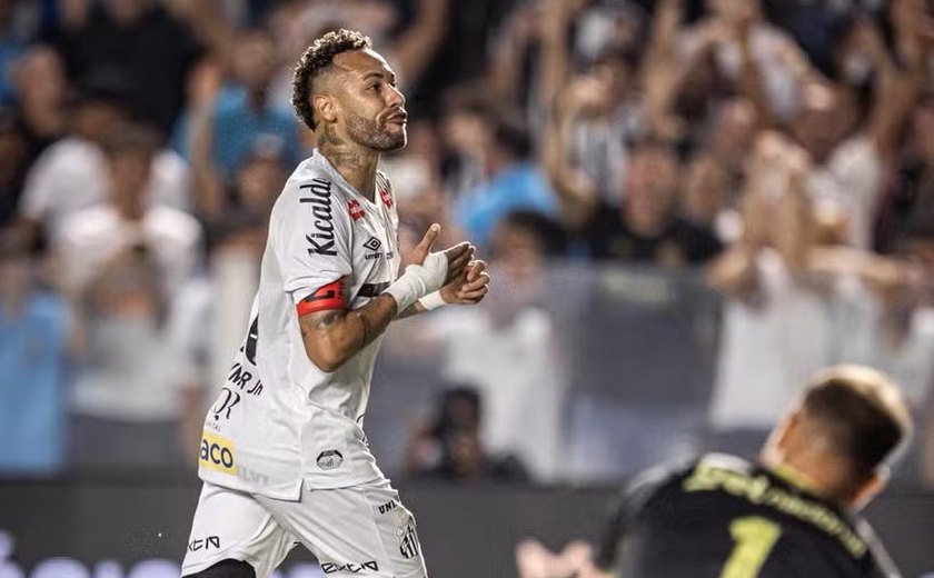Neymar marca, Santos vence Sport, sai do Z4 e rebaixa o Juventude
