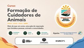 Curso de Formação de Cuidadores de Animais abre inscrições em Maceió