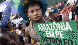 Em marcha global, indígenas cobram punição por morte de Guarani Kaiowá
