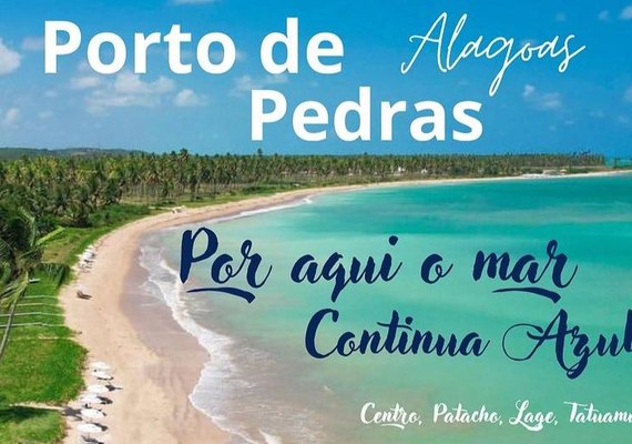 Porto de Pedras destaca qualidades de suas praias e faz convite para o Carnaval 2024