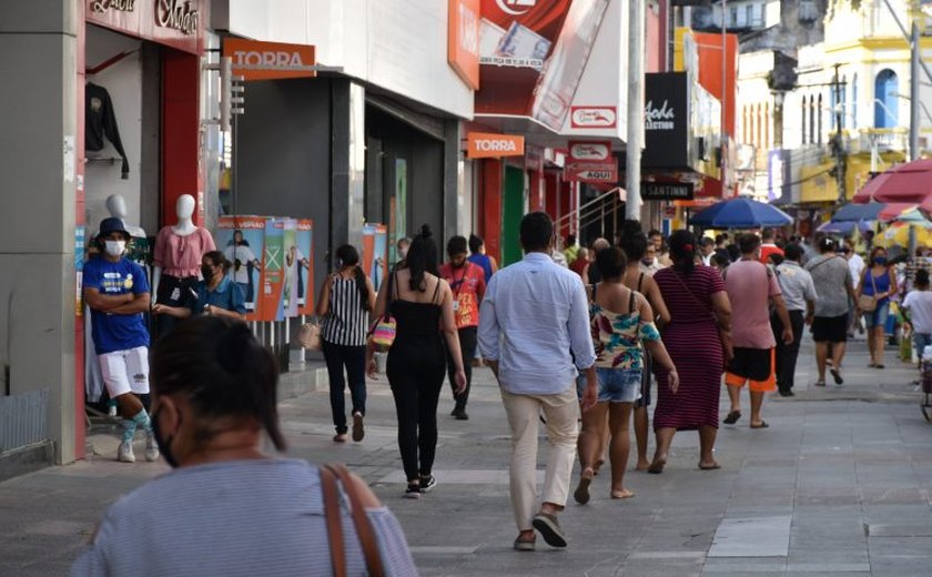 Intenção de consumo das famílias de Maceió cresce 19,88% em um ano