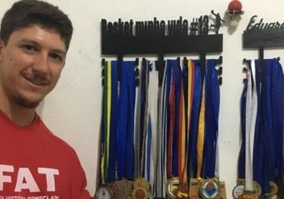 Estudante alagoano é convocado para seleção brasileira de basquete