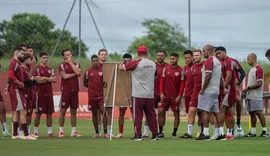 CRB encerra preparação e segue para duelo contra o Fortaleza pela Copa do Brasil