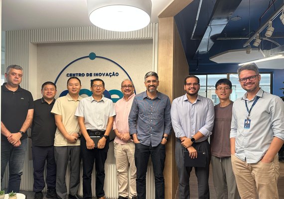 Secti recebe diretores de empresa chinesa e reforçam conexão internacional em pesquisa e desenvolvimento