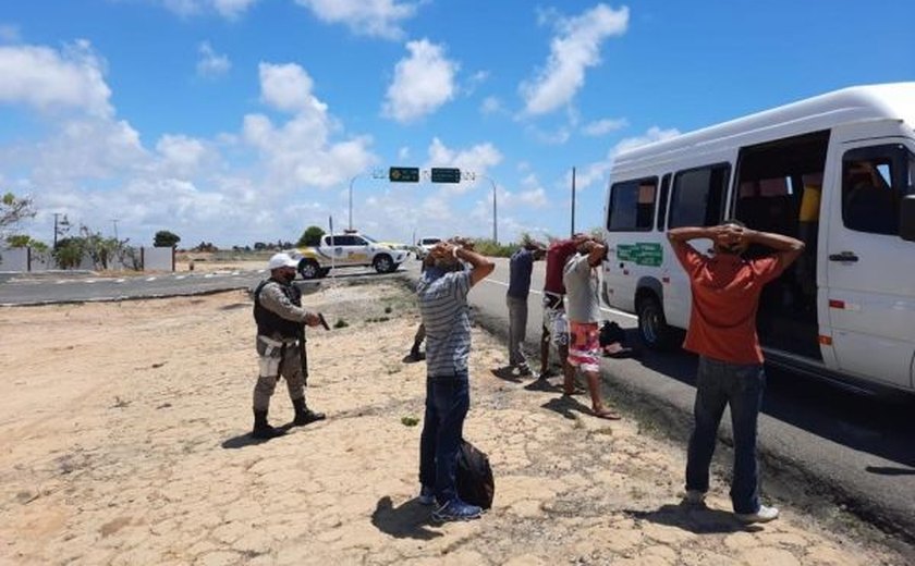 Segurança nas estradas: roubos a ônibus intermunicipais diminuem 75% em Alagoas