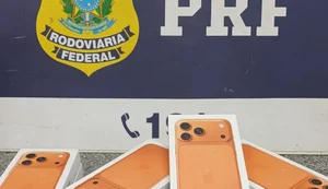 iPhones avaliados em cerca de R$ 100 mil são apreendidos em São Miguel dos Campos
