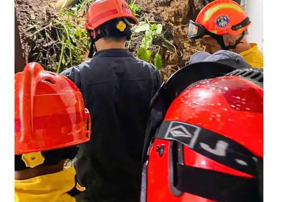 Homem morre em São Bernardo do Campo após deslizamento de terra
