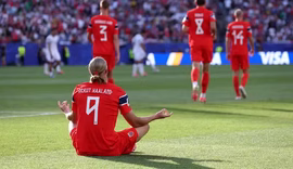 Haaland faz dois gols e comanda goleada da Noruega contra o Iraque