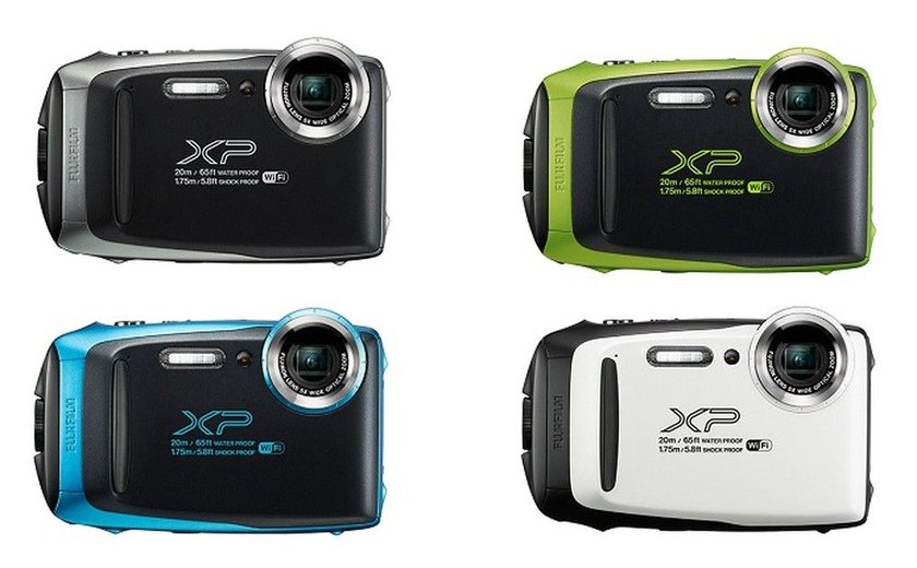 Câmera de ação Fujifilm FinePix XP130 chega à prova d'água e com Bluetooth