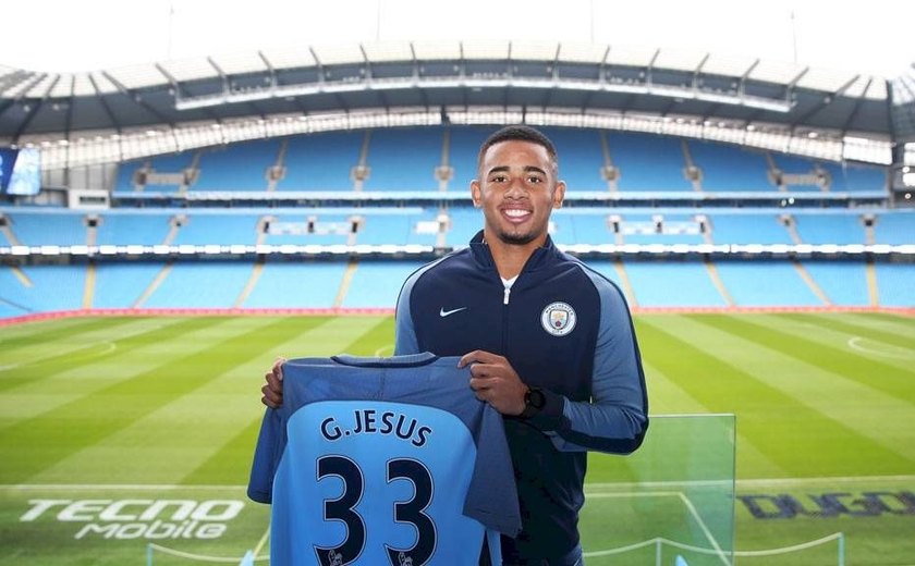 Em grande fase, Gabriel Jesus terá contrato renovado com o Manchester City