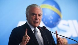 Michel Temer viaja ao Rio para reunião sobre segurança pública