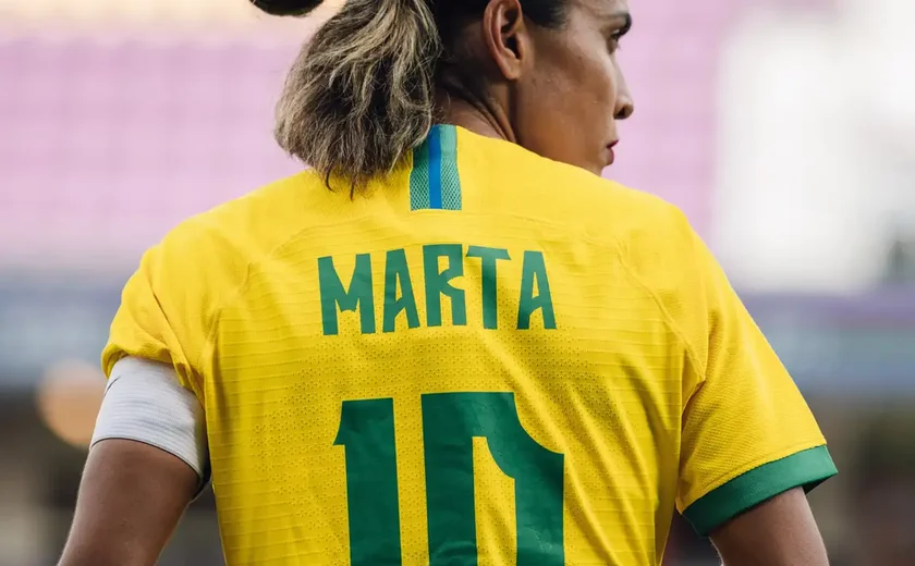 Alagoana Marta é indicada ao prêmio de gol mais bonito da temporada da Fifa