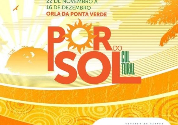 Pôr do Sol Cultural anima fins de tarde de Maceió a partir desta quinta (22)