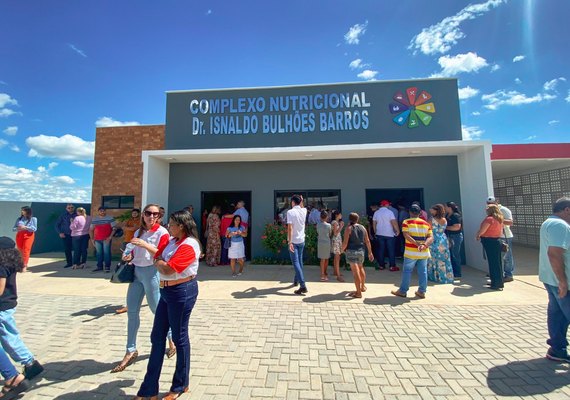 Complexo nutricional é inaugurado em Santana do Ipanema