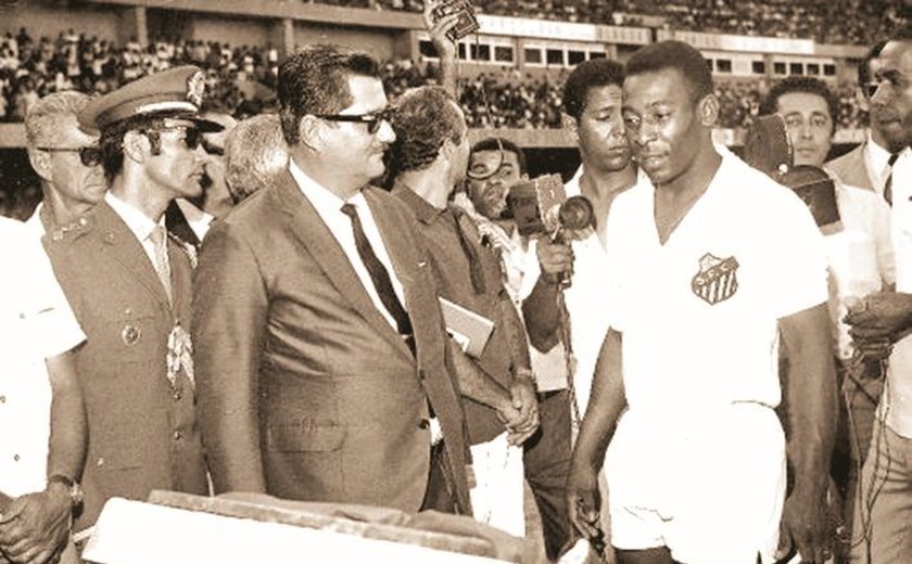 Rei do Futebol esteve em Alagoas por quatro vezes