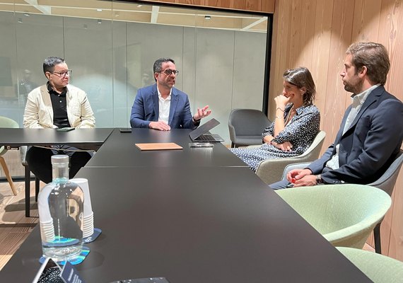 Paulo Dantas confirma projeto de energia solar com a EDP em visita a Portugal