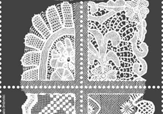 Rendas brasileiras estampam a sétima emissão especial dos Correios