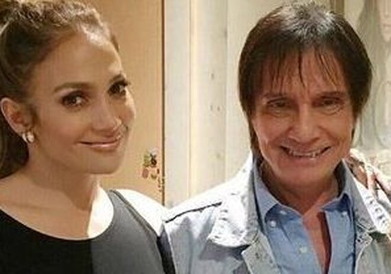 Roberto Carlos se reúne com Jennifer Lopez nos EUA para finalizar dueto e gravar clipe